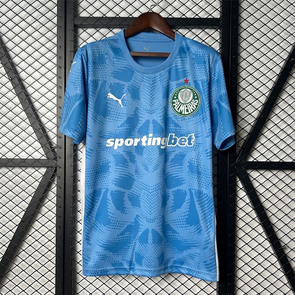 Tailandia Camiseta Palmeiras Portero 2025-26 Azul